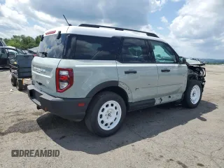 2023 Ford Bronco Sport Heritage with VIN 3FMCR9G61PRE28313, listed as a Copart auction lot 61814515 with 15,167 mi miles and Salvage title. Bid and sale history available at DreamBid. Image 3.