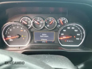 2021 Chevrolet Silverado 1500 Custom with VIN 3GCPWBEK5MG290112, listed as a Copart auction lot 48987505 with 47,923 mi miles and Salvage Title. Bid and sale history available at DreamBid. Image 9.