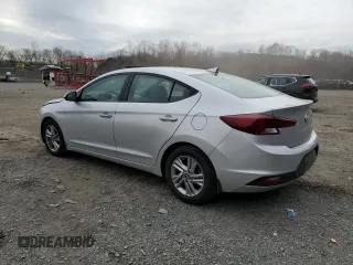 2020 Hyundai Elantra SEL with VIN 5NPD84LF0LH530607, listed as a Copart auction lot 52287195 with 60,401 mi miles and Salvage Title. Bid and sale history available at DreamBid. Image 2.