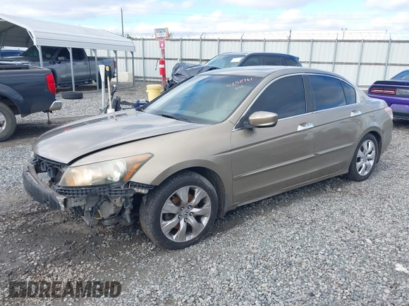 2008 Honda Accord EX-L z VIN 1HGCP36868A005038, wystawiony jako IAAI lot #41258761 z przebiegiem 211 329 mil mil oraz . Historia ofert i sprzedaży dostępna na DreamBid. Obrazek 2.