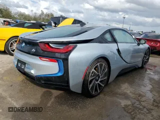 2015 BMW i8 z VIN WBY2Z2C58FVX64920, wystawiony jako Copart lot #74749874 z przebiegiem 29 577 mil mil oraz Szkoda całkowita • Salvage title. Historia ofert i sprzedaży dostępna na DreamBid. Obrazek 3.