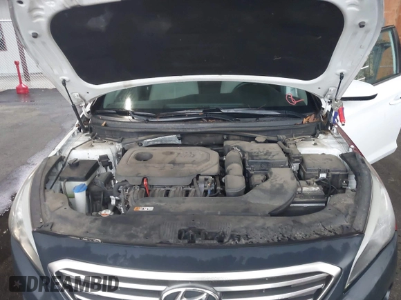 2017 Hyundai Sonata 2.4L with VIN 5NPE24AF5HH502155, listed as a IAAI auction lot 41955194 with 155,400 mi miles and . Bid and sale history available at carsss.com. Image 10.