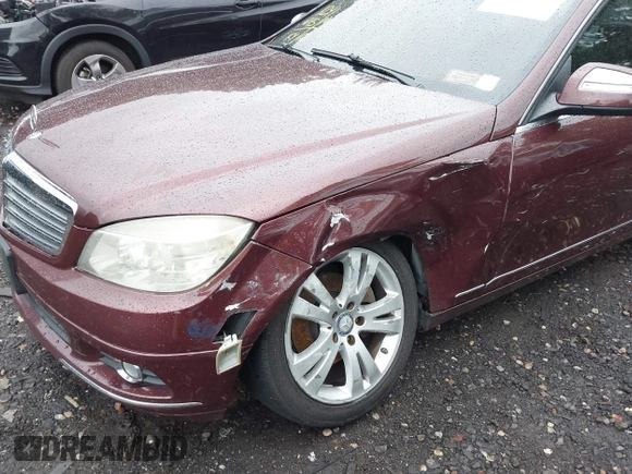 2008 Mercedes-Benz C 300 Sport with VIN WDDGF81X28F061629, listed as a IAAI auction lot 42606470 with 124,645 mi miles and . Bid and sale history available at DreamBid. Image 6.