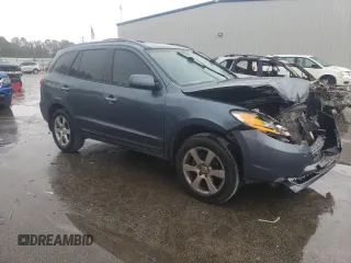 2009 Hyundai Santa Fe Limited with VIN 5NMSH13E49H233360, listed as a Copart auction lot 49958795 with 214,328 mi miles and Salvage title. Bid and sale history available at DreamBid. Image 4.