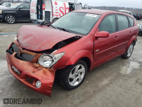 2005 Pontiac Vibe with VIN 5Y2SL63855Z463159, listed as a Copart auction lot 71489253 with 158,836 mi miles and Non Repairable. Bid and sale history available at carsss.com. Image 1.