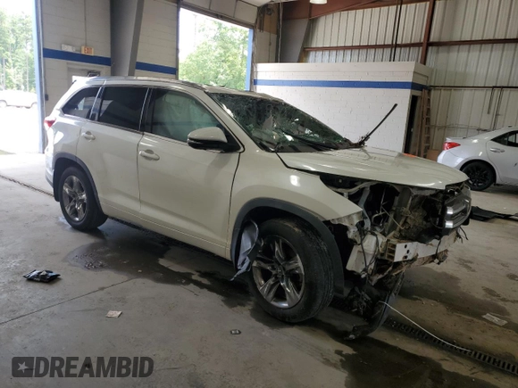 2019 Toyota Highlander Limited with VIN 5TDDZRFH6KS968533, listed as a Copart auction lot 64466135 with Not provided miles and Salvage title. Bid and sale history available at DreamBid. Image 4.