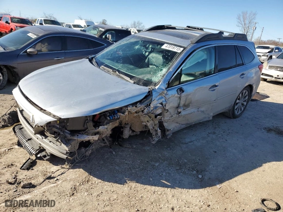 2016 Subaru Outback 2.5i Limited with VIN 4S4BSBNC8G3350367, listed as a Copart auction lot 48027205 with 153,526 mi miles and Salvage Title. Bid and sale history available at carsss.com. Image 1.