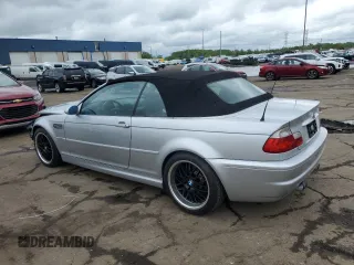 2003 BMW 3 Series M3 z VIN WBSBR93493PK02213, wystawiony jako Copart lot #58081525 z przebiegiem 149 941 mil mil oraz Czysty tytuł • Clean title. Historia ofert i sprzedaży dostępna na DreamBid. Obrazek 2.