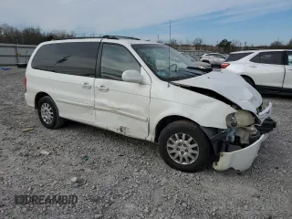 2002 Kia Sedona LX with VIN KNDUP131326320226, listed as a Copart auction lot 42018795 with 178,935 mi miles and Salvage Title. Bid and sale history available at carsss.com. Image 4.