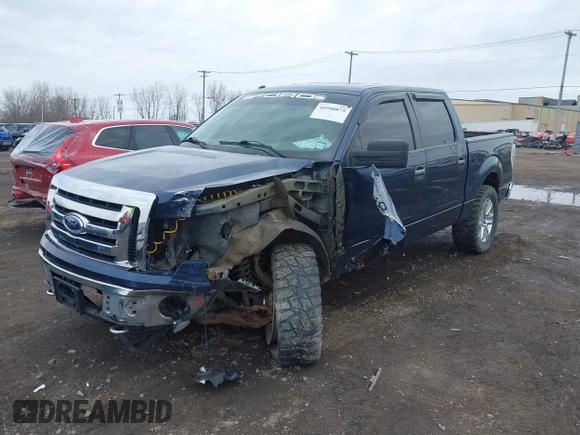 2013 Ford F-150 XL with VIN 1FTFW1ET3DFD31952, listed as a IAAI auction lot 41940875 with 152,723 mi miles. Bid and sale history available at carsss.com. Image 18.