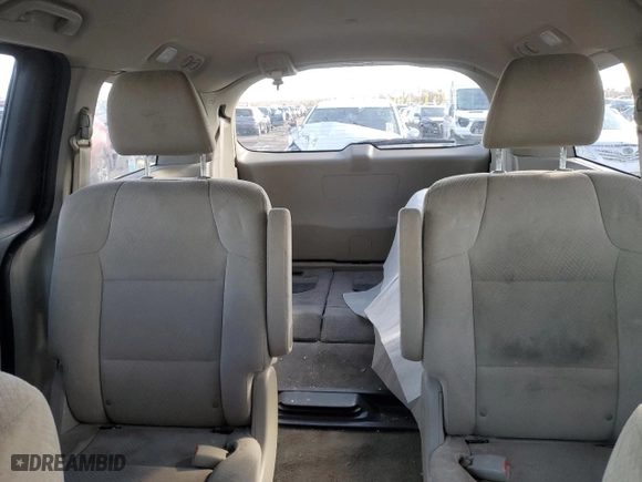 2014 Honda Odyssey LX with VIN 5FNRL5H26EB043624, listed as a Copart auction lot 47410315 with 185,302 mi miles and Salvage Title. Bid and sale history available at carsss.com. Image 10.