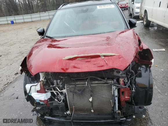 2022 Nissan Kicks SR with VIN 3N1CP5DV9NL495954, listed as a Copart auction lot 48187415 with 58,395 mi miles and Salvage Title. Bid and sale history available at carsss.com. Image 5.