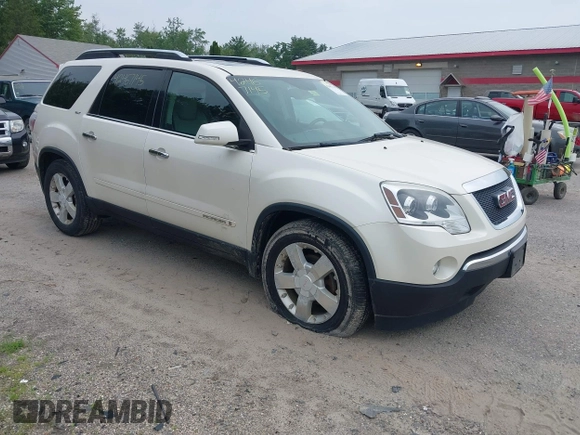2008 GMC Acadia SLT2 with VIN 1GKEV33708J168815, listed as a IAAI auction lot 42467145 with 133,241 mi miles and . Bid and sale history available at DreamBid. Image 1.