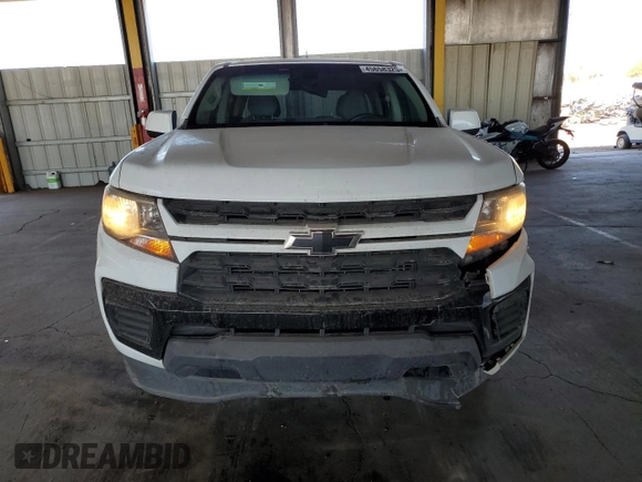 2021 Chevrolet Colorado 2WD Work Truck with VIN 1GCGSBEN7M1251123, listed as a Copart auction lot 45658325 with 116,430 mi miles and Salvage title. Bid and sale history available at DreamBid. Image 5.