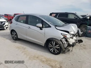 2016 Honda Fit EX-L with VIN JHMGK5H94GS015414, listed as a Copart auction lot 42038725 with 6,728 mi miles and Salvage title. Bid and sale history available at DreamBid. Image 4.