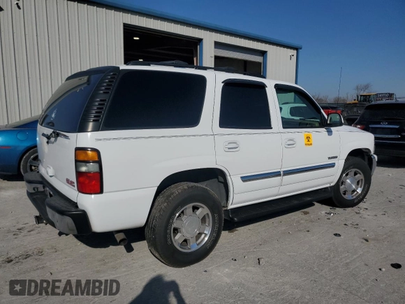 2006 GMC Yukon SLE with VIN 1GKEC13ZX6R133340, listed as a Copart auction lot 48743425 with Not Provided miles and Salvage Title. Bid and sale history available at DreamBid. Image 3.