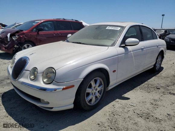 2003 Jaguar S-Type with VIN SAJEA01T53FM75786, listed as a Copart auction lot 62191844 with NaN miles and Clean Title. Bid and sale history available at carsss.com. Image 1.