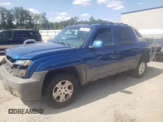 2003 Chevrolet Avalanche with VIN 3GNEK13T53G108133, listed as a Copart auction lot 70569734 with 362,578 mi miles and Salvage Title. Bid and sale history available at carsss.com. Image 1.