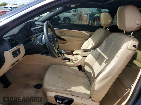 2016 BMW 4 Series 428i with VIN WBA3N7C50GK227232, listed as a Copart auction lot 61255145 with 86,667 mi miles and Salvage title. Bid and sale history available at DreamBid. Image 7.