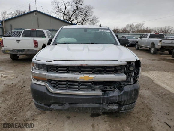 2019 Chevrolet Silverado 1500 LD Work Truck with VIN 2GCVKNEC1K1221680, listed as a Copart auction lot 59147284 with 63,877 mi miles and Salvage Title. Bid and sale history available at carsss.com. Image 5.