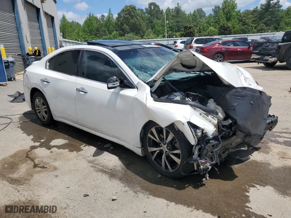 2012 Nissan Maxima 3.5 SV with VIN 1N4AA5AP3CC861305, listed as a Copart auction lot 54036824 with 0 mi miles and Non Repairable. Bid and sale history available at carsss.com. Image 4.