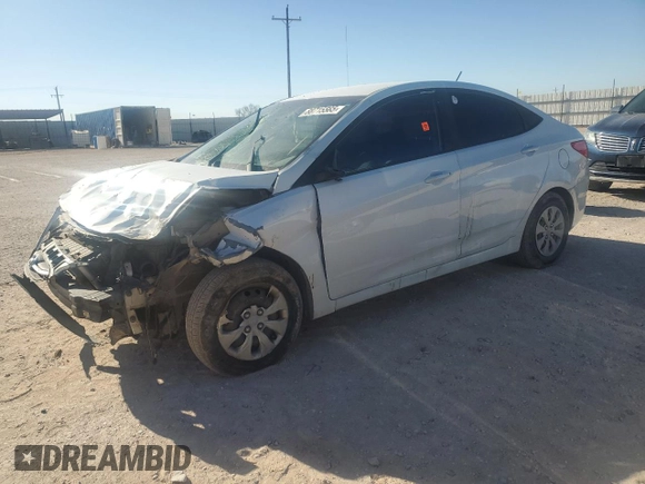 2017 Hyundai Accent SE with VIN KMHCT4AE7HU381206, listed as a Copart auction lot 88715565 with 94,106 mi miles and Salvage Title. Bid and sale history available at carsss.com. Image 1.