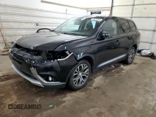 2017 Mitsubishi Outlander SE with VIN JA4AZ3A34HZ014179, listed as a Copart auction lot 61072055 with 169,635 mi miles and Salvage title. Bid and sale history available at DreamBid. Image 1.