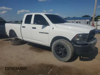 2012 Ram 1500 ST с VIN 1C6RD7FP5CS299610, выставлен на аукционе Copart как лот 58062745 с пробегом 230 945 миль миль и Списание • Salvage title. История ставок и продаж доступна на DreamBid. Изображение 4.