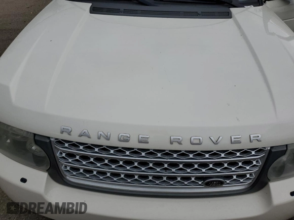 2010 Land Rover Range Rover SC with VIN SALMF1E48AA312377, listed as a Copart auction lot 58079295 with 155,103 mi miles and Salvage title. Bid and sale history available at DreamBid. Image 12.