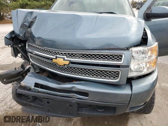 2013 Chevrolet Silverado 1500 LTZ with VIN 1GCRKTE71DZ168465, listed as a Copart auction lot 83804684 with 207,072 mi miles and Salvage Title. Bid and sale history available at DreamBid. Image 11.