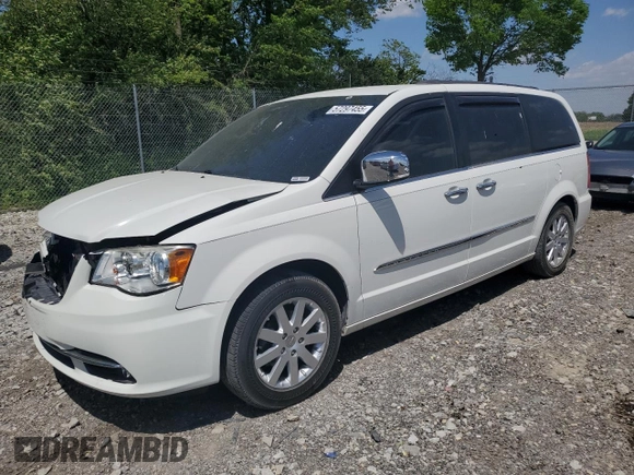 2011 Chrysler Town & Country Touring L z VIN 2A4RR8DG7BR783713, wystawiony jako Copart lot #57297455 z przebiegiem 148 455 mil mil oraz Szkoda całkowita • Salvage title. Historia ofert i sprzedaży dostępna na DreamBid. Obrazek 1.