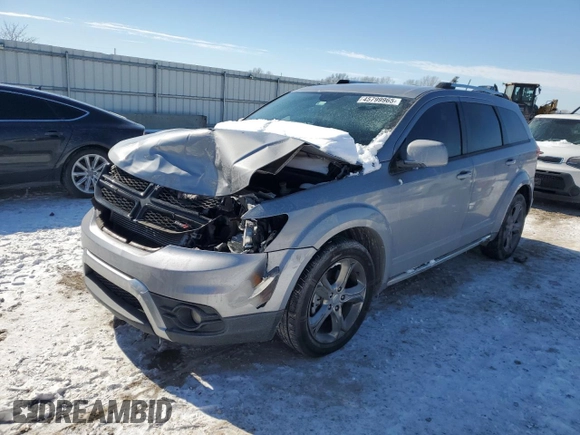 2016 Dodge Journey Crossroad z VIN 3C4PDCGG1GT195370, wystawiony jako Copart lot #45799965 z przebiegiem 109 343 mil mil oraz Szkoda całkowita • Salvage title. Historia ofert i sprzedaży dostępna na DreamBid. Obrazek 1.