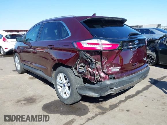 2019 Ford Edge SEL z VIN 2FMPK4J9XKBB10449, wystawiony jako IAAI lot #41614536 z przebiegiem 83 879 mil mil oraz . Historia ofert i sprzedaży dostępna na DreamBid. Obrazek 3.