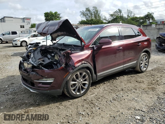 2017 Lincoln MKC Select with VIN 5LMCJ2C98HUL32796, listed as a Copart auction lot 54217355 with 99,321 mi miles and Salvage Title. Bid and sale history available at DreamBid. Image 1.