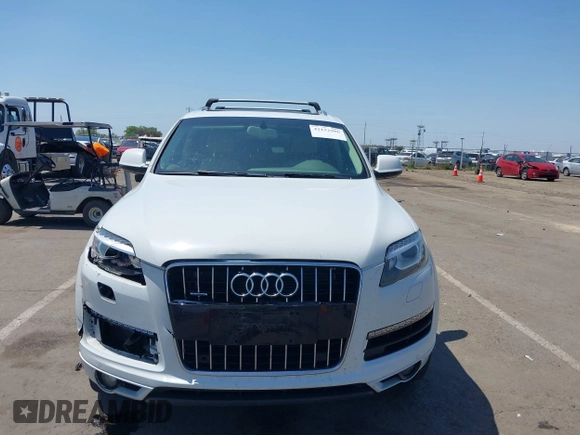 2013 Audi Q7 Premium Plus with VIN WA1LGAFE8DD010690, listed as a IAAI auction lot 42152906 with 152,351 mi miles and . Bid and sale history available at DreamBid. Image 6.