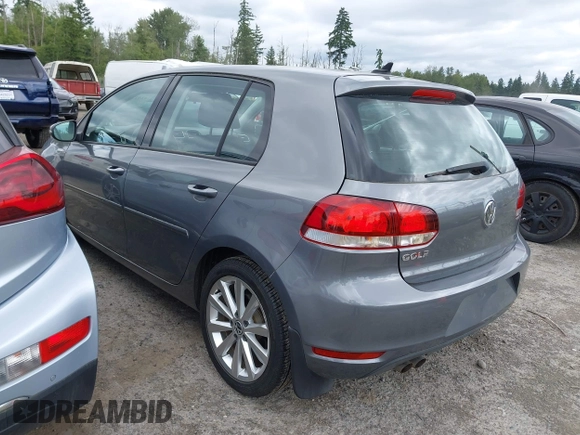 2012 Volkswagen Golf TDI with VIN WVWNM7AJ8CW139028, listed as a IAAI auction lot 42421116 with 60,776 mi miles and . Bid and sale history available at DreamBid. Image 3.