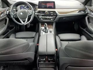 2018 BMW 5 Series 530i xDrive with VIN WBAJA7C53JWC75572, listed as a Copart auction lot 51467985 with 53,379 mi miles and Salvage Title. Bid and sale history available at carsss.com. Image 8.