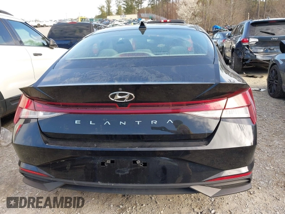 2023 Hyundai Elantra SEL with VIN KMHLS4AG7PU408729, listed as a IAAI auction lot 41735295 with 42,789 mi miles and . Bid and sale history available at DreamBid. Image 16.