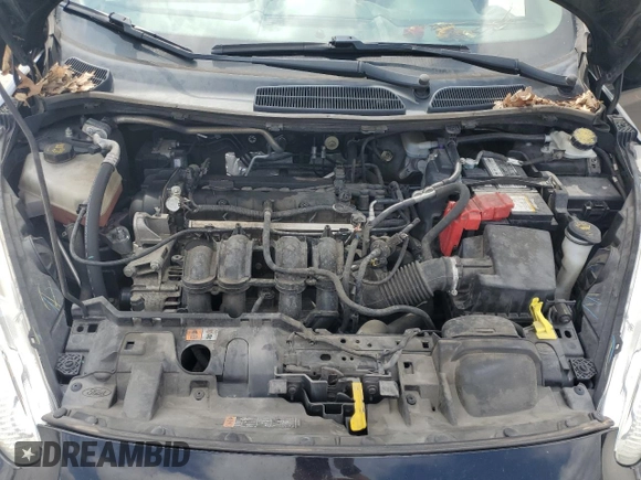 2017 Ford Fiesta Titanium with VIN 3FADP4FJXHM142648, listed as a Copart auction lot 48975125 with 82,042 mi miles and Salvage Title. Bid and sale history available at DreamBid. Image 11.