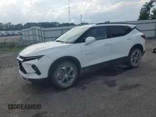 2023 Chevrolet Blazer LT с VIN 3GNKBCR48PS121539, выставлен на аукционе Copart как лот 61260935 с пробегом 25 785 миль миль и Списание • Salvage title. История ставок и продаж доступна на DreamBid. Изображение 1.