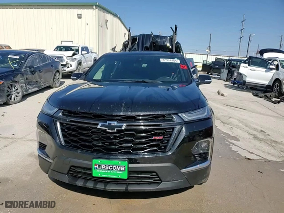 2022 Chevrolet Traverse RS with VIN 1GNERJKW6NJ111518, listed as a Copart auction lot 77961484 with 0 mi miles and Non Repairable. Bid and sale history available at carsss.com. Image 14.