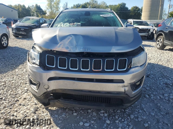 2019 Jeep Compass Latitude with VIN 3C4NJDBB7KT849802, listed as a Copart auction lot 73224754 with 46,263 mi miles and Salvage Title. Bid and sale history available at DreamBid. Image 5.