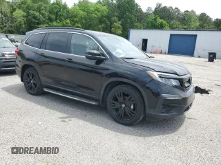 2022 Honda Pilot Special Edition with VIN 5FNYF5H27NB028049, listed as a Copart auction lot 53550535 with 49,813 mi miles and Salvage title. Bid and sale history available at DreamBid. Image 4.