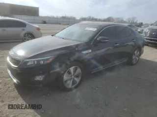 2015 Kia Optima Hybrid EX with VIN KNAGN4AD5F5084365, listed as a Copart auction lot 82427164 with Not Provided miles and Clean Title. Bid and sale history available at carsss.com. Image 1.