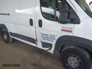 2021 Ram ProMaster Cargo Van with VIN 3C6LRVAG9ME521265, listed as a IAAI auction lot 41742552 with 47,020 mi miles. Bid and sale history available at carsss.com. Image 6.