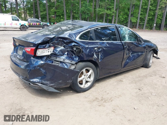 2016 Chevrolet Malibu LS with VIN 1G1ZB5ST2GF321771, listed as a IAAI auction lot 42337157 with 204,329 mi miles and . Bid and sale history available at DreamBid. Image 4.