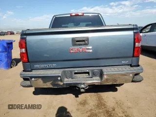 2014 GMC Sierra 1500 SLT with VIN 3GTU2VEC5EG489218, listed as a Copart auction lot 59105465 with 158,394 mi miles and Salvage title. Bid and sale history available at DreamBid. Image 6.