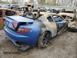 2013 Maserati GranTurismo Sport with VIN ZAM45VLA6D0074187, listed as a Copart auction lot 76745953 with 0 mi miles and Non Repairable. Bid and sale history available at carsss.com. Image 3.