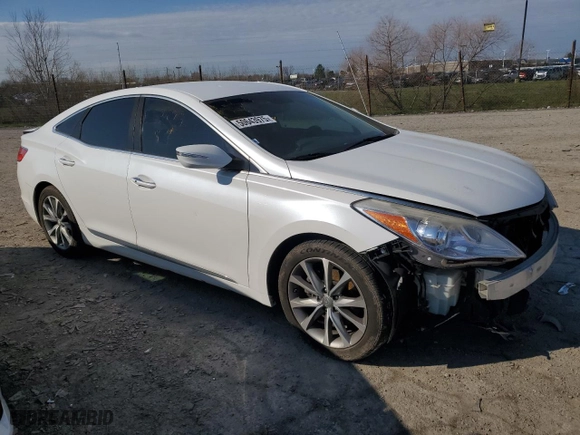 2016 Hyundai Azera with VIN KMHFG4JG3GA507628, listed as a Copart auction lot 50643975 with 108,458 mi miles and Salvage Title. Bid and sale history available at carsss.com. Image 4.