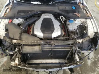 2016 Audi A7 3.0 Premium Plus with VIN WAUWGAFC3GN091076, listed as a Copart auction lot 45896875 with 114,736 mi miles and Salvage Title. Bid and sale history available at carsss.com. Image 11.